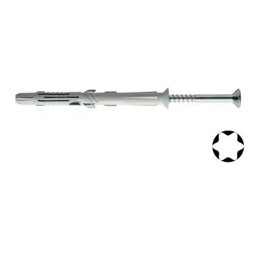 Koop Online 50 tasselli Elematic T88V fischer 8x120 mm fissaggi prolungati vite TORX