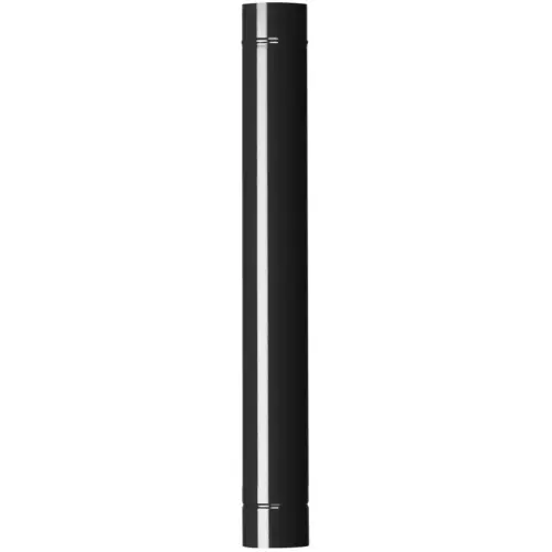 6 tubi per stufa cm 100 Ø 15 cm 150 mm acciaio smaltato nero stufe legna Populair