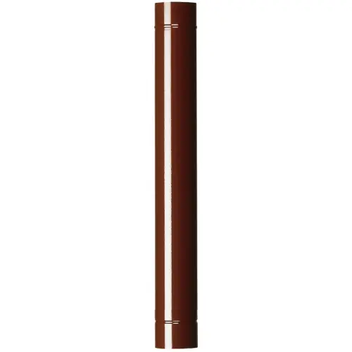6 tubi Ø 15x100 cm acciaio smaltato marrone tubo per stufa stufe a legna Koop Online