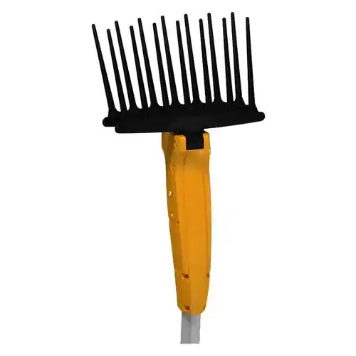 Express Levering Abbacchiatore elettrico Dualcomb 7 astine per raccolta olive asta 2,0 > 2,9 mt e due pettini a movimento alternato e contrapposto