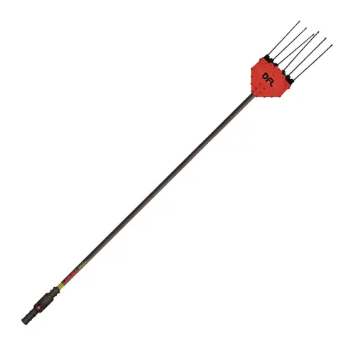Abbacchiatore elettrico Oliviero Flex Basic per raccolta olive con asta fissa 240 cm cavo 12 mt e bacchette in AX01 Hete Deal