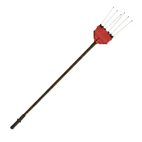 Gereduceerde Prijs Abbacchiatore elettrico Oliviero Flex Basic per raccolta olive con asta telescopica cm 220 > 340 cavo 12 mt e bacchette in AX01