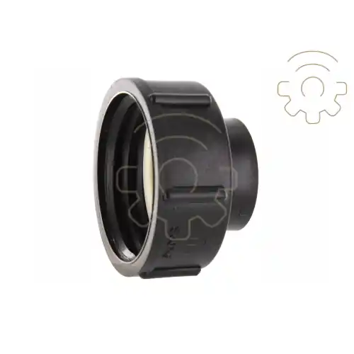 Adattatore per cisterna i PP filettatura S60x6 F - 1" M cisterne Betrouwbaar