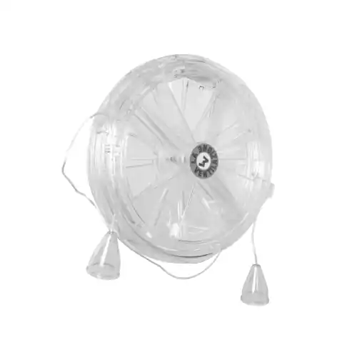 Aeratore termico in similvetro per finestre ø130mm foro 120mm con anello filettato e funicelle Bestseller