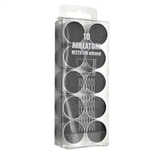 Aeratori femmina 10 pz in ottone per rubinetti 22x1 mm aeratore femmina ricambi per rubinetto Flitsaanbieding
