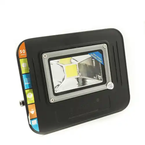 Populair Aipiy faro faretto Conchiglia led 50W per esterno luce bianca fredda IP66 nero