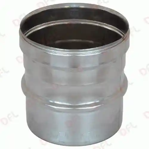 Ala manicotto raccordo attacco maschio femmina M/F Ø 18 cm 180 mm acciaio inox Beste Prijs