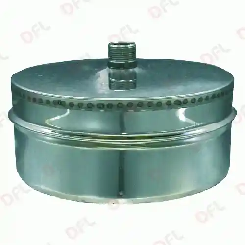 Actieprijs Ala tappo doppia parete Ø 250 - 300 mm acciaio inox per canna fumaria