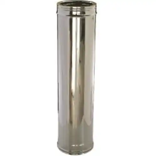 Ala tubo per stufe in acciaio inox 50 cm 0,5 mt Ø 13 cm 130 mm canna fumaria Nu Kopen