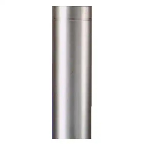Ala tubo per stufe in lamiera zincata 100 cm 1 mt Ø 25 cm 250 mm canna fumaria Koop Online