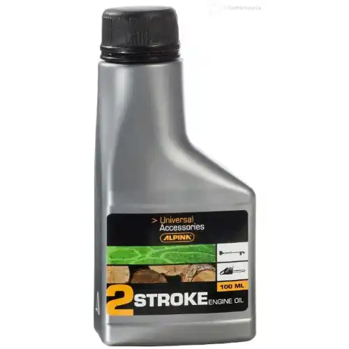 Alpina 2T olio additivato per miscela 100 ml additivo lubrificante per tutti i motori a 2 tempi Alleen Vandaag