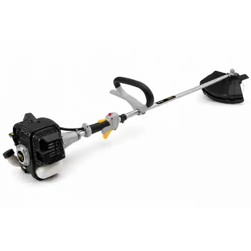 Premium Alpina decespugliatore abr32 motore a 2 tempi impugnatura ergonomica cilindrata 32,6 cc carburatore a valvola rotativa con serbatoio da 0,9 lt