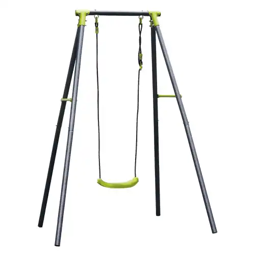 Altalena Bimbo ad uso domestico per bambini dai 3 ai 12 anni struttura in metallo portata max 50 kg per giardini terrazzi Beperkte Voorraad