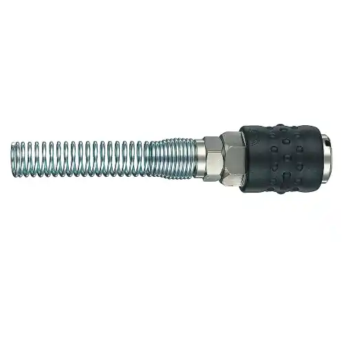Ani 64/MF rubinetto rapido universale con molla spirale 6x8 mm circuiti pneumatici idraulici oleodinamici Goedkoop