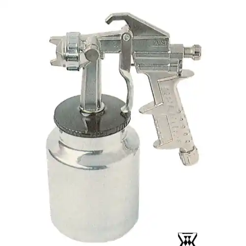 Ani aerografo F 1E per verniciatura a spruzzo serbatoio alluminio 0,5 lt Weekendaanbieding