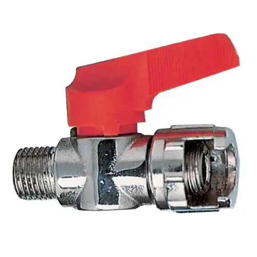 Ani Air10 rubinetto doppia tenuta aria compressa attacco 1/8"M Beperkt Aanbod
