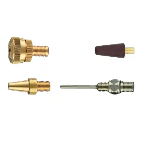 Uitverkoop Ani kit 4 ugelli multiuso gonfiaggio palloni biciclette canotti e soffiaggio aria in ottone