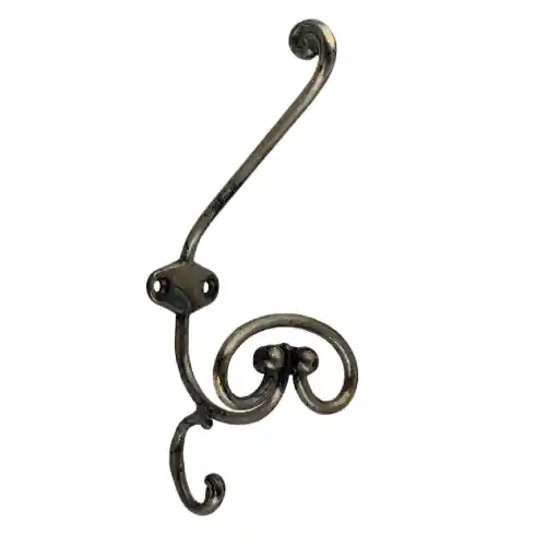 Tijdelijk Beschikbaar Appendiabiti in ottone anticato Art. 43005 75x205 mm attaccapanni portabito