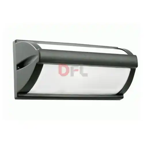 Lage Kosten applique lampada plafoniera Umbe 60W grigio tipo aperto cm 25x11x13 E27