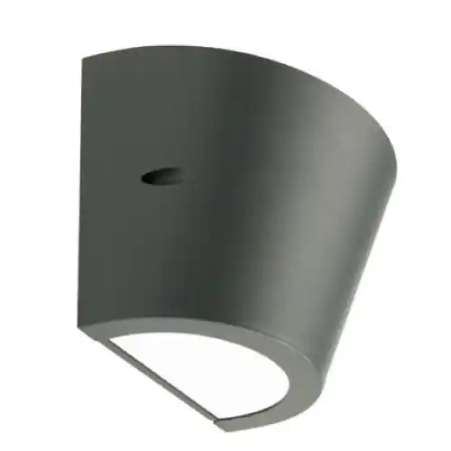 Meest Verkocht applique lampada plafoniera Umbe 60W grigio tipo conico cm 26x17x17 E27