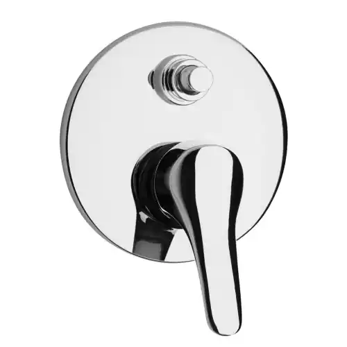 Argo Rubinetterie Derby miscelatore monocomando a incasso per doccia con deviatore automatico in ottone cromato cartuccia a dischi ceramici Ø 40 mm bassa Meest Verkocht