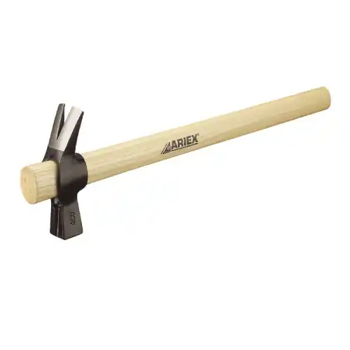 Op = Op Ariex martello martellina per carpentiere in acciaio C45 peso 300 gr con manico in legno