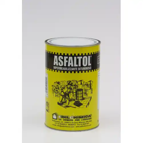 Betrouwbaar Asfaltol impermeabilizzante asfalto a freddo bitume 1,5 kg per terrazze muri vasche silos
