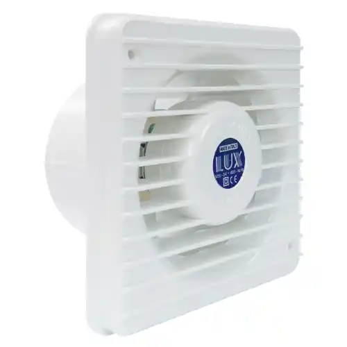 Aspiratore elettrico a muro mod. LUX101C in materiale termoplastico portata 100 mc/h a parete Seizoensaanbieding