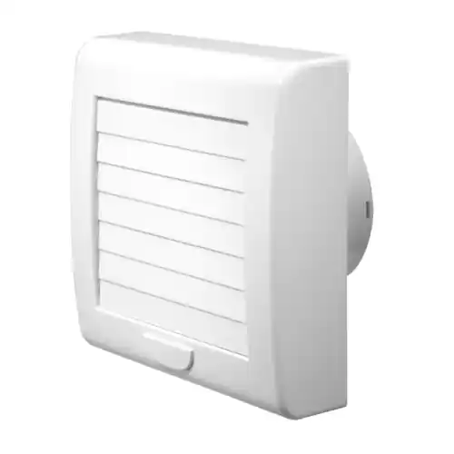 Koop Online Aspiratore elicoidale a serranda elettronica da parete per foro 98 dimensioni 155x165 mm isolamento CLASSE II
