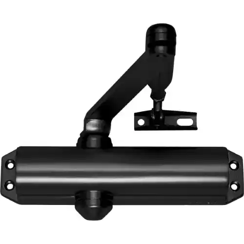 Assa Abloy chiudiporta aereo DC120 senza fermo con braccio spingiporta Op = Op