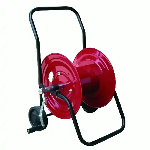 Rechtstreeks Van De Fabrikant avvolgitubo a carrello in acciaio verniciato per tubi da 1/2" lung mt 50 tubo