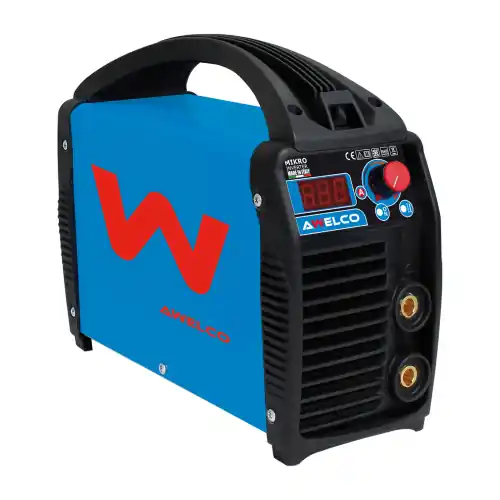 Beperkte Voorraad Awelco saldatrice inverter Mikro 164 con kit accessori per saldatura 230V 4,3kW
