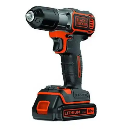 Laatste Kans B&D ASD184K Autosense avvitatore trapano a batteria 18V 1,5 Ah a litio