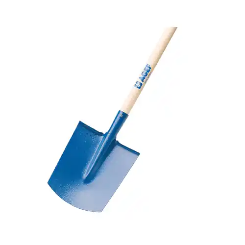 Lage Prijs Badile quadrato da giardino vanga /vanghetto in mettallo bucciato manico in faggio 120cm