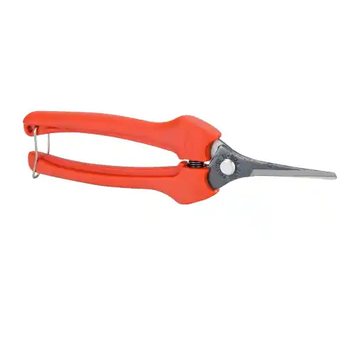 Bahco forbici cogliuva Art. P128-19 19 cm lama in acciaio inox forbice da frutteto vigna raccolta uva con fodero Aanbieding