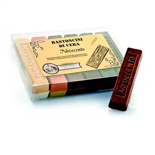Bastoncino di cera colore Frassino stick cera di api miscelata con pigmenti di elevata qualità per fori graffi su legno Shop Nu