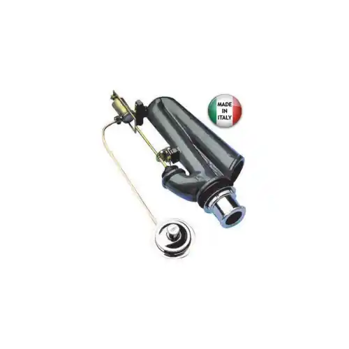 Batteria di scarico Dianhydro con pulsante per cassette wc bagno batteria con sifone in ghisa plastificato a caldo Koop Vandaag