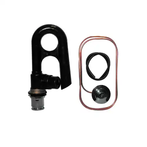 Lage Prijs Batteria di scarico ITS curva con pulsante di comando pneumatico senza accessori cassette bagno