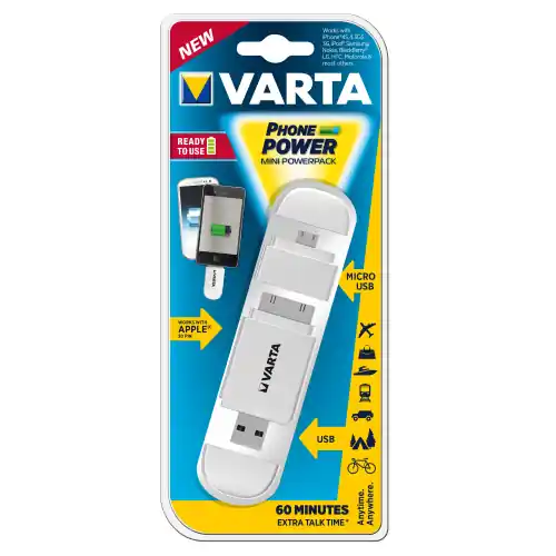 Laatste Versie batteria Varta pila Minipowerpack di emergenza autonomia 60 minuti