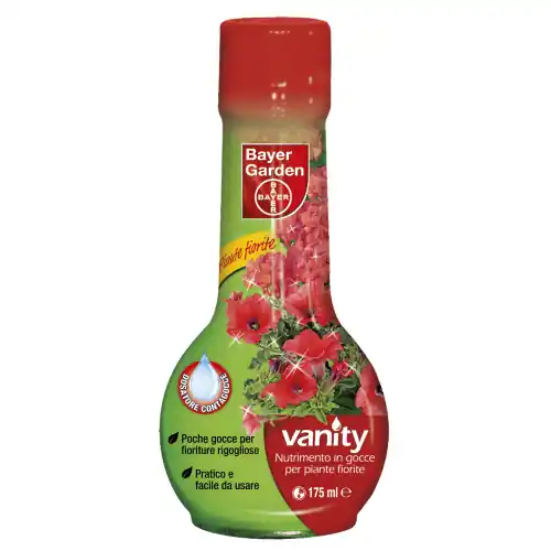Bayer gocce Vanity 175 ml per piante fiorite fertilizzante concime liquido Beperkt Aanbod