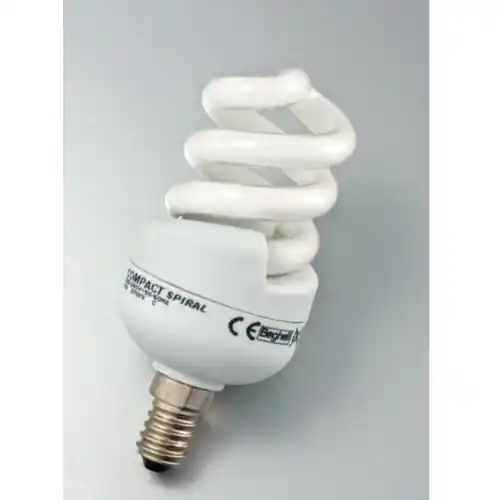 Premium Beghelli Compact spiral lampada lampadina risparmio energetico 11W E14 fredda