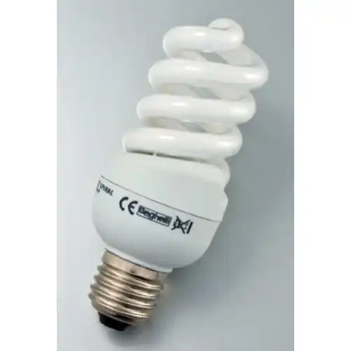 Beghelli Compact spiral lampada lampadina risparmio energetico 25W E27 fredda Shop Nu