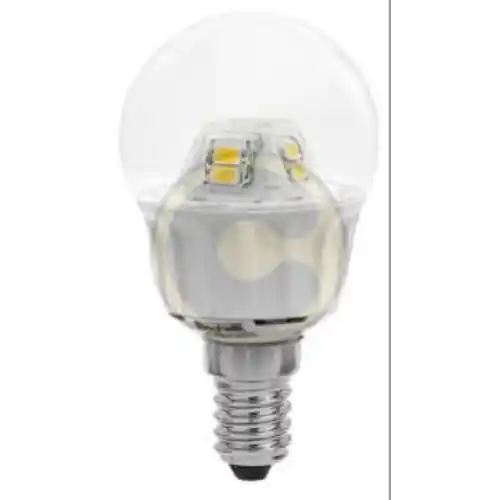 Beghelli Ecoled lampada lampadina led sfera trasparente 5W E14 luce calda Beperkte Voorraad