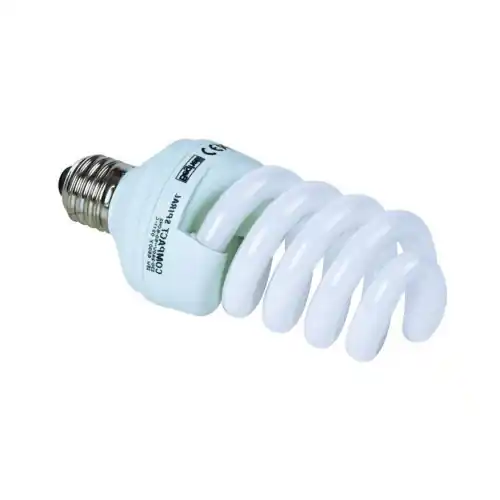 Beghelli lampadina spirale 11W attacco E14 risparmio energetico luce caldo 2700K 600lm Nieuw