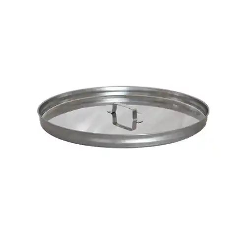 Hoge Kwaliteit Belvivere galleggiante ad olio per botte da 500 lt Ø 706 mm in acciaio inox 18/10 fusti botti vino olio (Acciaio Inox - LT 500 - Ø 706 MM)
