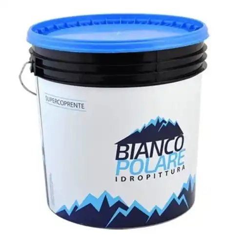Bianco Polare idropittura semilavabile traspirante profumata da lt 4 pittura per interni Direct Verzonden