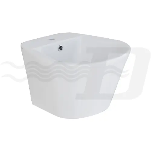 bidet sospeso Tulipano erogazione rubinetto porcellana bianco Finale Uitverkoop