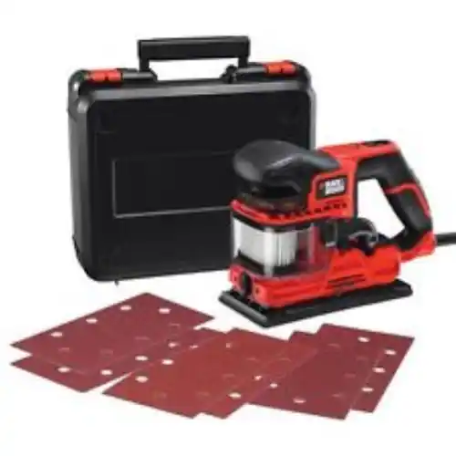 Black&Decker Duo Sand levigatrice orbitale KA330EKA 270W con valigetta Betaalbaar