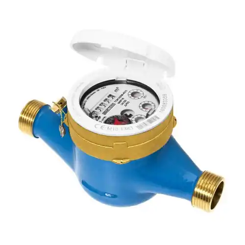 Koopje Bmeters contatore per acqua modello asciutto a getto multiplo 1" 1/2 lettura diretta per acqua fredda
