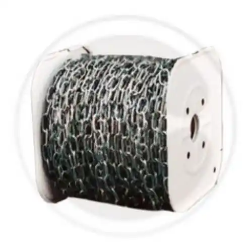 Betrouwbaar bobina rotolo 25 mtl catena genovese acciaio zincato n 26 Ø 7,5 mm fune